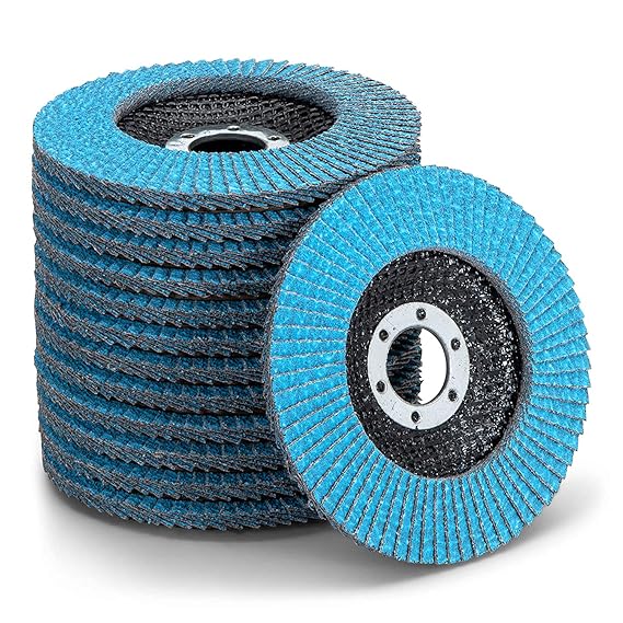 Premium  Zirconia Alumina Flap Discs - Color: Blue