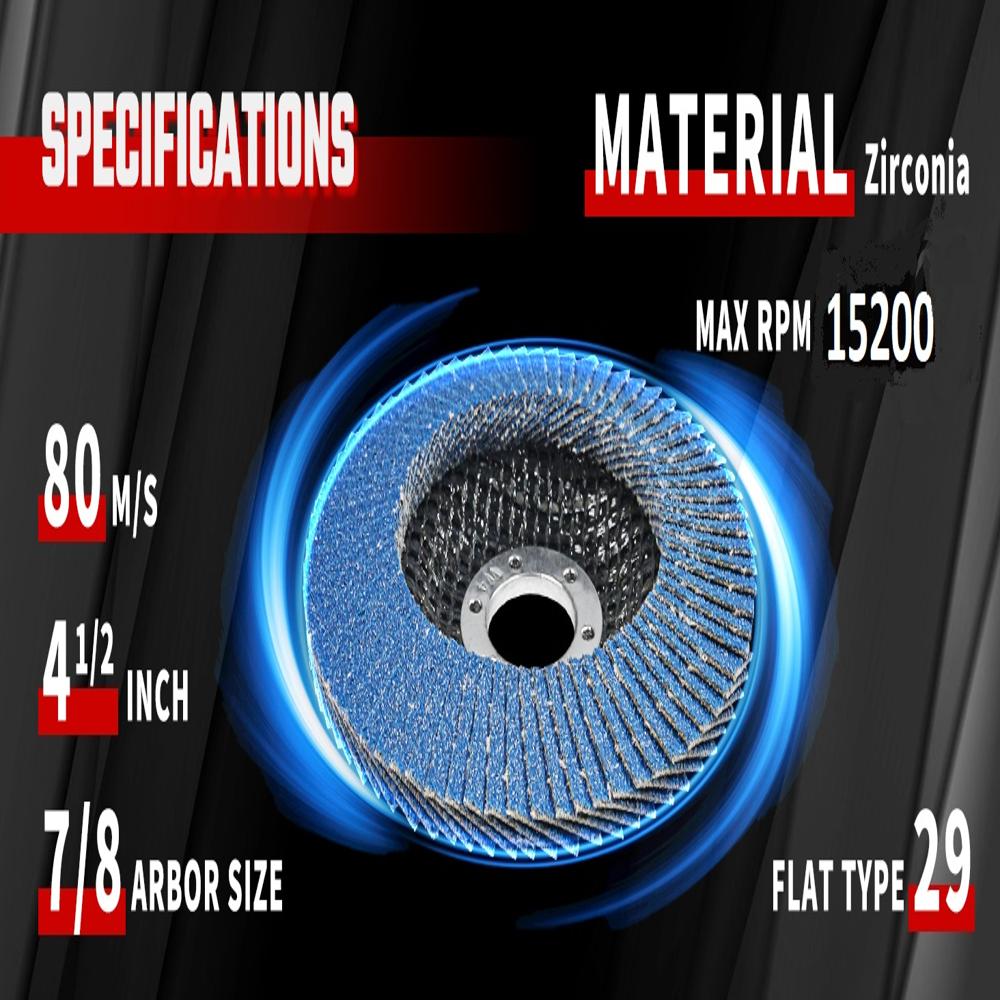 Premium  Zirconia Alumina Flap Discs