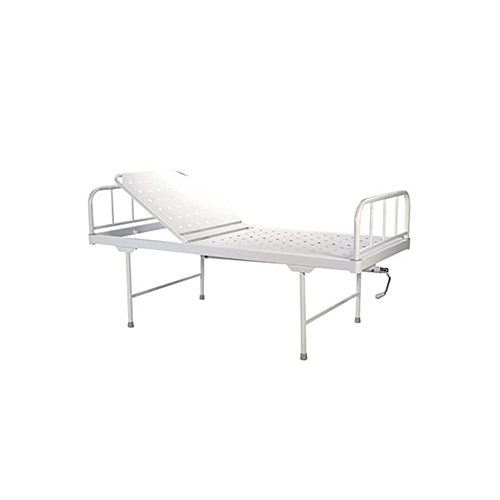 Manual Ss Hospital Bed - Color: White