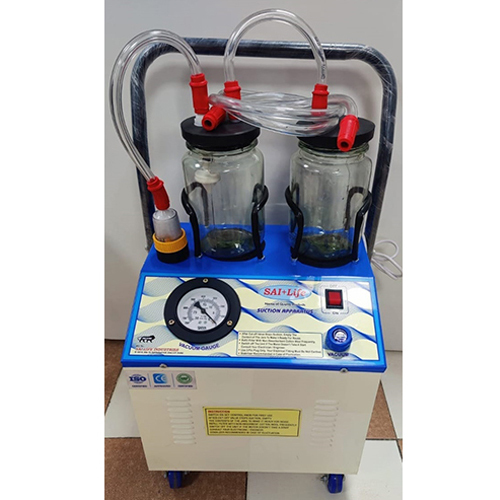 Hospital Suction Machine - Material: Metal