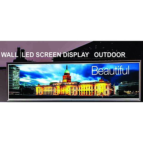 Outdoor Wall Led Screen Display - Input Voltage: 220-240 Volt (V)