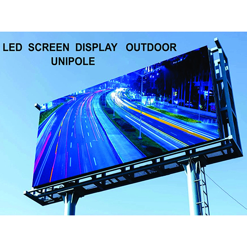 Outdoor Unipole LED Screen Display