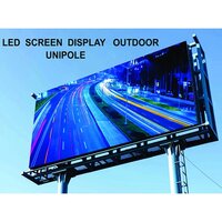 Outdoor Unipole LED Screen Display