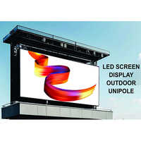 Outdoor Unipole LED Screen Display