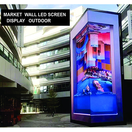 Outdoor Market Wall Led Screen Display - Input Voltage: 220 Volt (V)