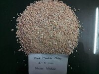 Ivory Cream or off white Crushed marble chips for wall cladding and terrazzo flooring