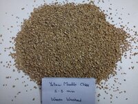 Ivory Cream or off white Crushed marble chips for wall cladding and terrazzo flooring
