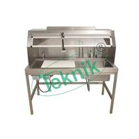 Dissection Table With Right Sink - Use: Medical Anatomy Instruments