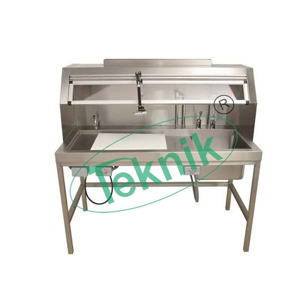 Dissection Table With Right Sink - Use: Medical Anatomy Instruments