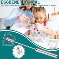 Big Stainless Steel Egg Whisks