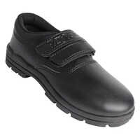 Black Welcrow School Shoes