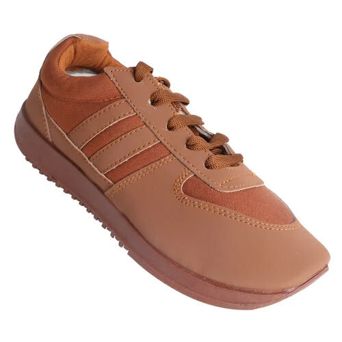 Men Army Jogging Shoe - Color: Brown