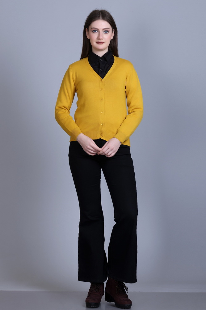 V Neck Cardigan