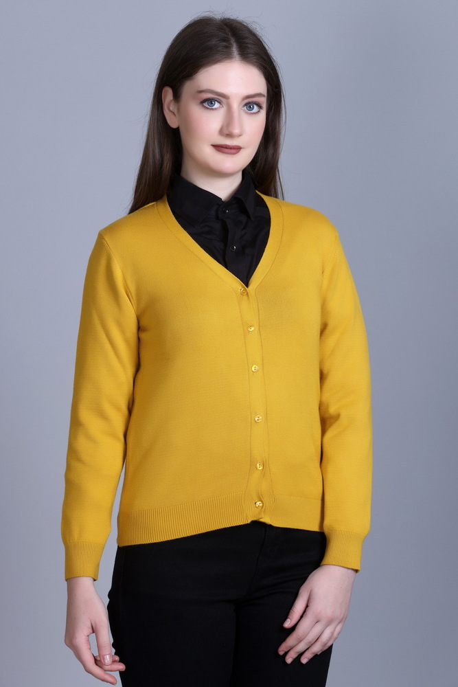 V Neck Cardigan