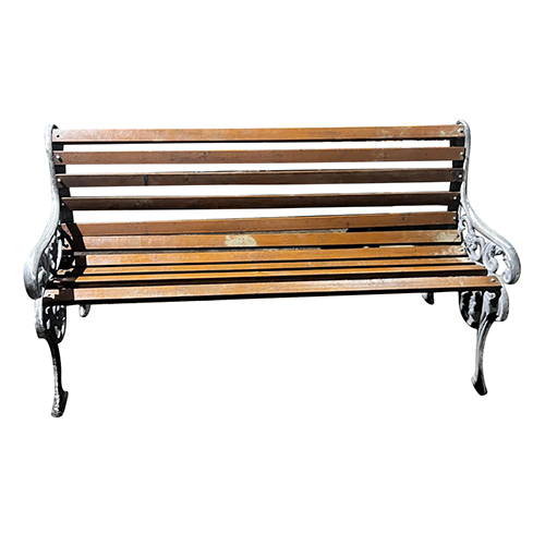 Iron Outdoor Garden Bench - Design: Standard