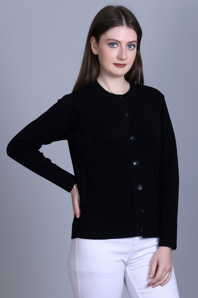 SELF DESIGN SHORT CARDIGAN