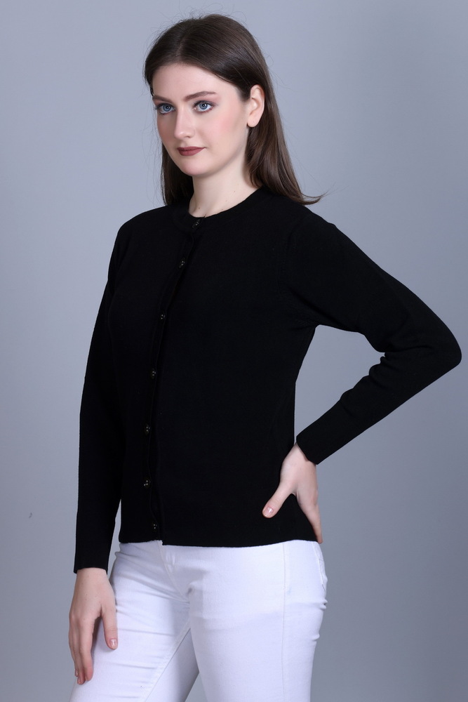 SELF DESIGN SHORT CARDIGAN