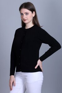 SELF DESIGN SHORT CARDIGAN