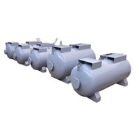 Horizontal Vessels - Capacity: 1000-10000L Ltr