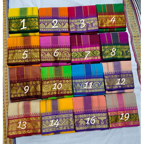 Cotton 6 Color Jakkad Pair 9-5