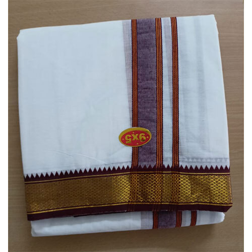 Cotton Bleached 10 Kannu Pair 9-5