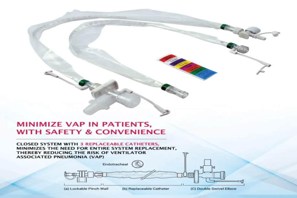 Dar Closed Suction System Replaceable Catheter