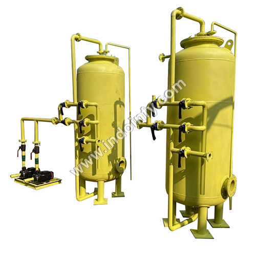 Filter Pressure Vessels - Color: Yellow