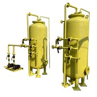 Filter Pressure Vessels - Color: Yellow