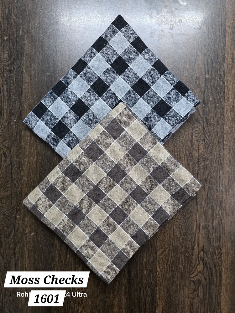 Oxford Checks Cotton Fabric - 100% Cotton, 140 Gsm, Multi-color Pattern | Woven, Quick Dry, Shrink-resistant, Ideal For All Seasons