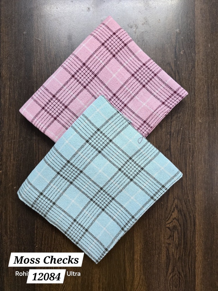 Oxford Checks Cotton Fabric - 100% Cotton, 140 Gsm, Multi-color Pattern | Woven, Quick Dry, Shrink-resistant, Ideal For All Seasons