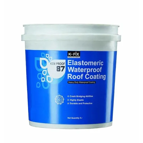 Elastomeric Waterproof Roof Coating - Storage Period: Room Temperature