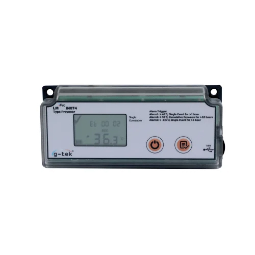 Electronic Shipping Indicator Type Prevenar Vaccine Series Data Logger