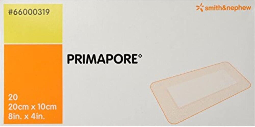 PRIMAPORE ADHESIVE NON WOVEN WOUND DRESSING