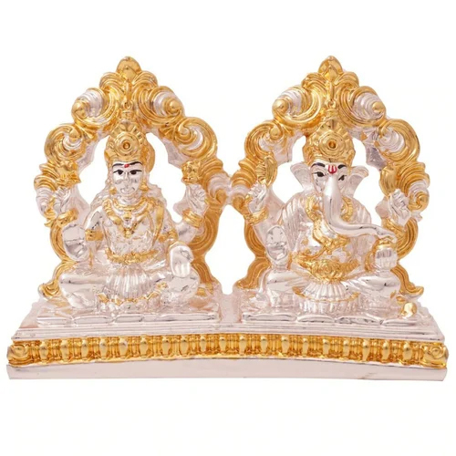 Resin Laxmi Ganesh Statue - Feature: Durable