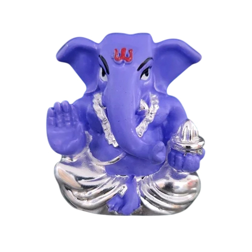 Black Coated Ganesh Statue - Feature: Durable