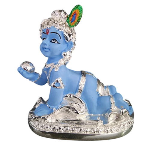 Silver Plated Bal Gopal - Feature: Durable