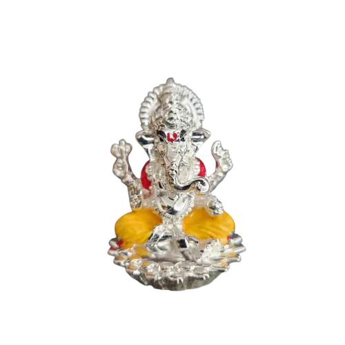 Ganesh Silver Statue - Feature: Durable