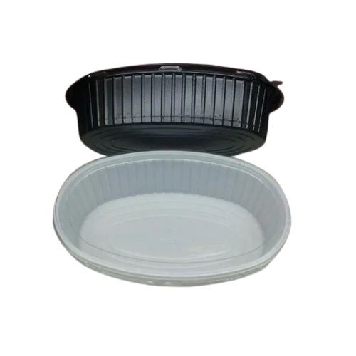 PVC Food Packaging Blister Tray - 15x8 Inch, Black PVC Material , Smooth Surface Treatment for Easy Cleaning and Industrial Durability