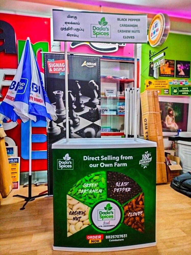 Promotional Brand Advertising Table