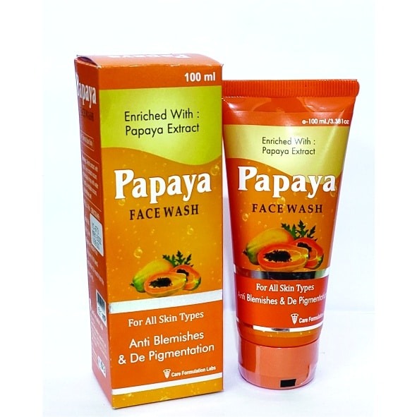 Enriched with Papaya Face Wash