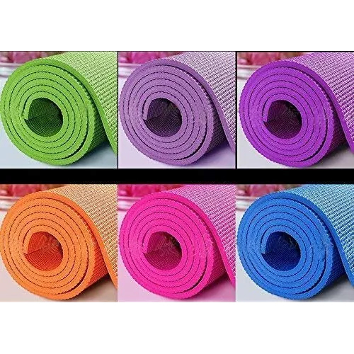 4Mm Pvc Yoga Mats - Color: Various Available