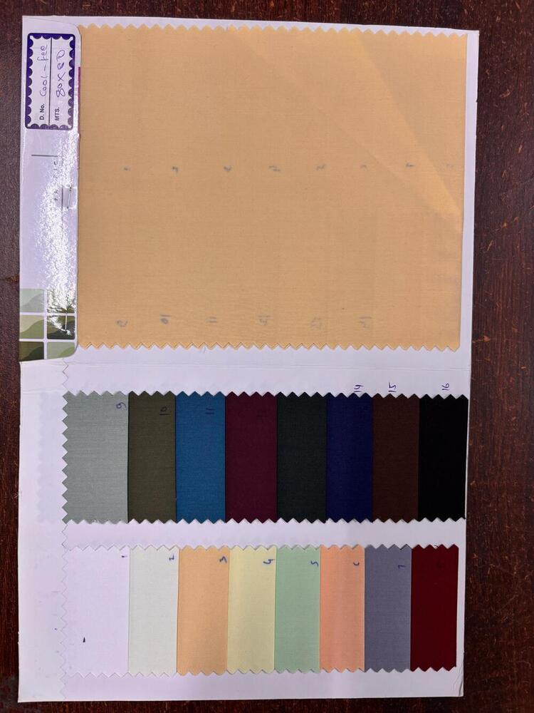 Cotton Fabric - 100% Cotton, 80x80 Thread Count, Multicolor, Shrink-resistant, 130 Gsm | Smooth, Breathable Texture For Comfortable Shirt Making