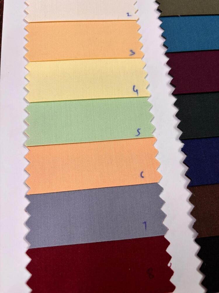 Cotton Fabric - 100% Cotton, 80x80 Thread Count, Multicolor, Shrink-resistant, 130 Gsm | Smooth, Breathable Texture For Comfortable Shirt Making