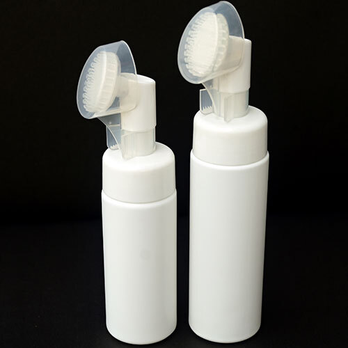 Foaming Brush Pump Bottle - Color: White