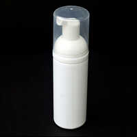 50ml Foaming Pump Bottle - Plastic, 50 Ml, White | Rigid Structure, Round Shape, 1-year Warranty