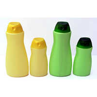 Fancy Shape Bottles - Plastic, Standard Size | Yellow & Green Color, 1-year Warranty, Stylish And Unique Design For Versatile Use