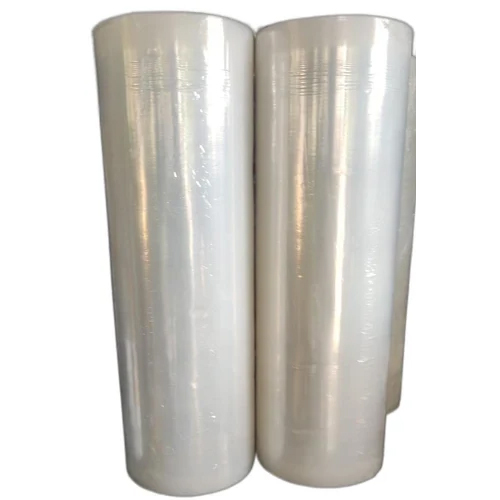 PVC Stretch Film - Soft Single-Layer Transparent Film with Glossy Finish, Customizable Roll Packaging