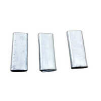 Rectangular Gi Packaging Clip - Gi Material, 5 Millimeter Thickness, Silver Color | Easy To Install, Various Sizes For Secure Grip