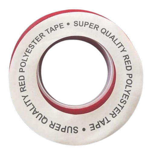 Red Polyester Tape - Material: Bopp