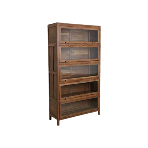 Display Cabinet 5 Parts Brown - Feature: Durable